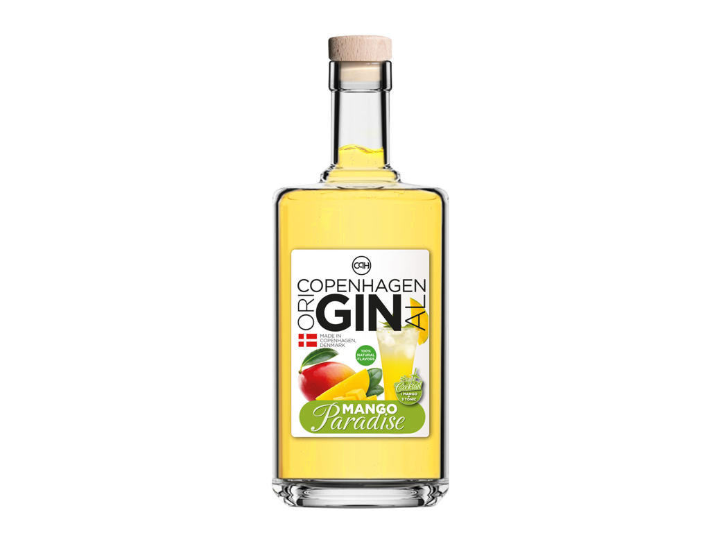 COPENHAGEN GIN ORIGINAL COCKTAIL MANGO 70CL. 37,5% 