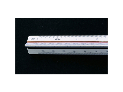 MÅLESTOK LINEX 311 1:1, 20, 25, 50, 75, og 125 