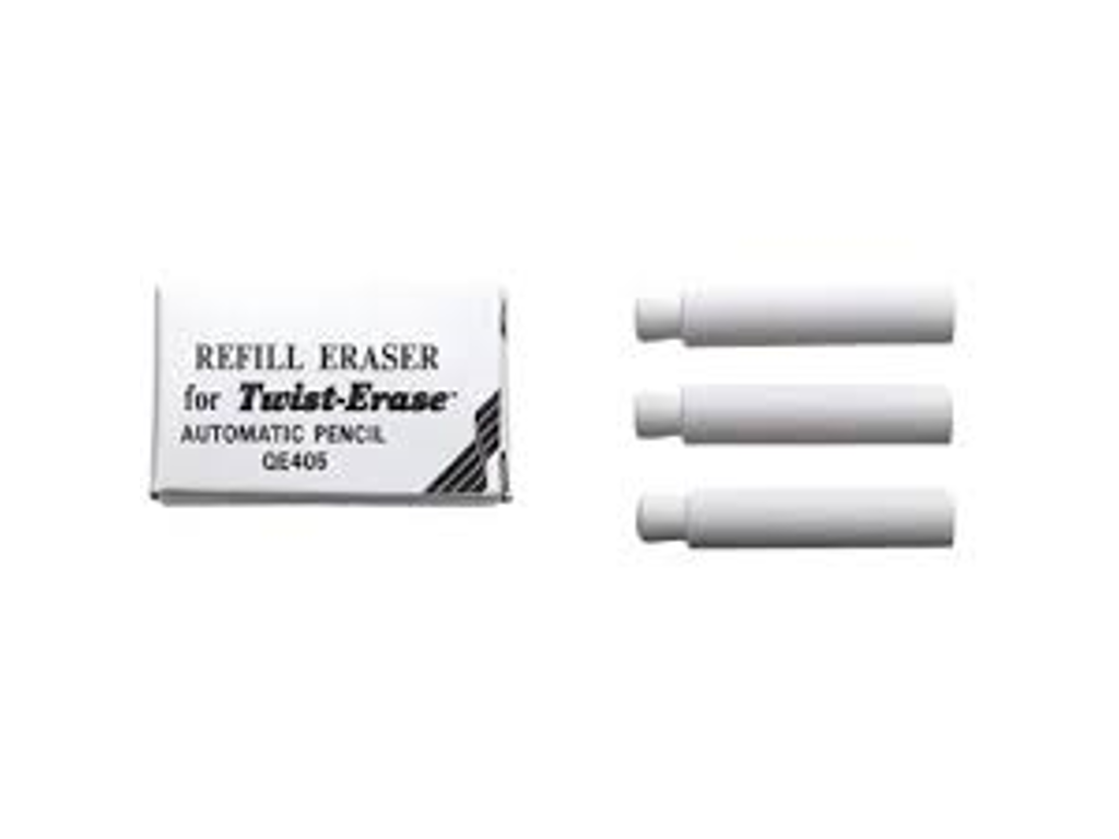 VISKELÆDER PENTEL TWIST ERASE REFILL E10 PENCIL             *** 