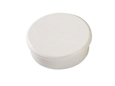 MAGNET DAHLE 13MM RUND HVID 10STK/PK BÆREKRAFT 0,1KG 