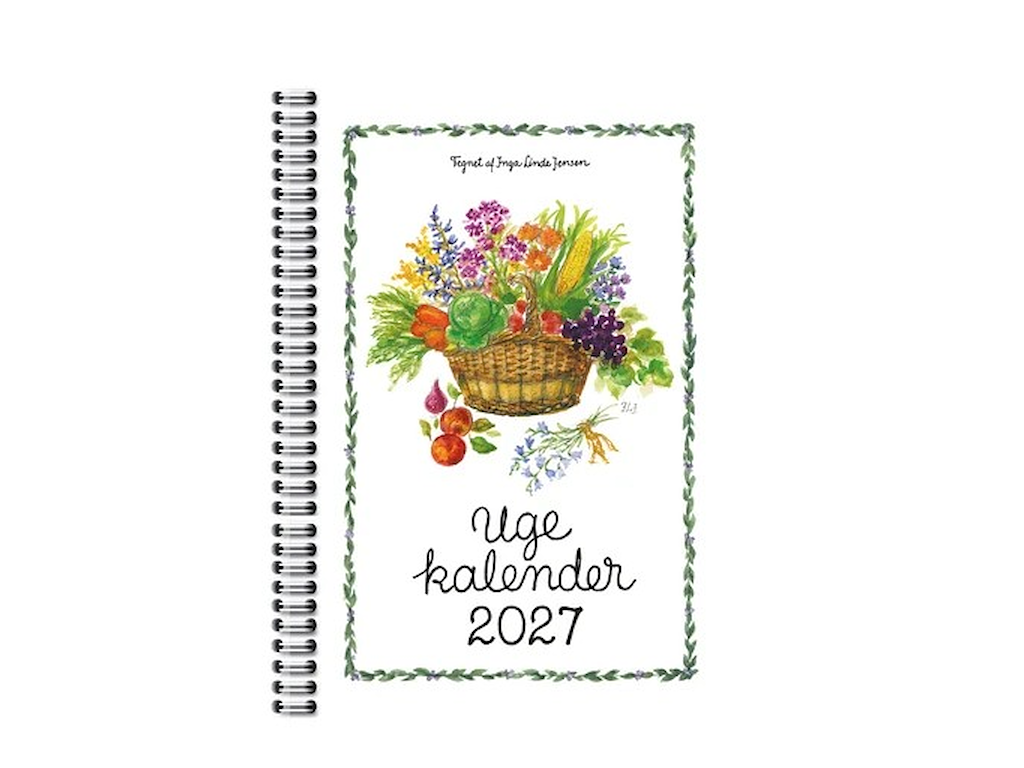 KALENDER PLAKATFORLAGET 2027 UGEKALENDER  8X12CM 2738