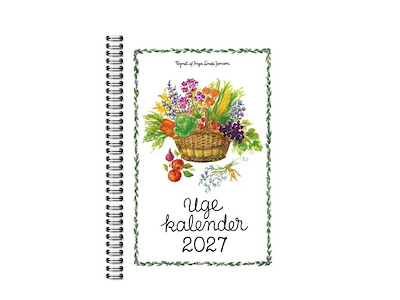 KALENDER PLAKATFORLAGET 2027 UGEKALENDER  8X12CM 2738