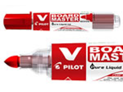 MARKER PILOT WHITEBOARD MED RUND SPIDS 2,3MM RØD 355776