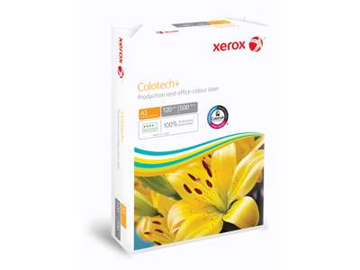 KOPIPAPIR XEROX COLOTECH+ A3 120 GR. KOPI/INKJET/LASER 500 ARK/PK 