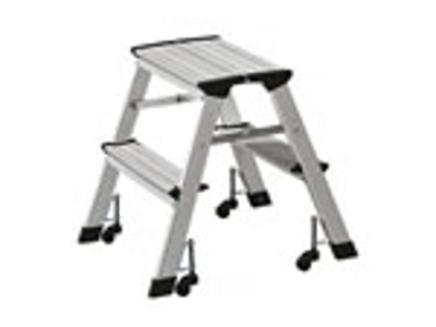 STIGE MOBIL STEP, HØJDE 44 CM.*** 2 TRIN, SAMMENKLAPPELIG, ALU,2151 