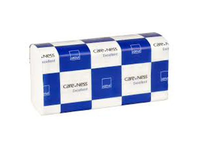 PAPIRHÅNDKLÆDE 2-LAGS HVID KRT. MED 4000 ARK 24X23,5CM 1000009803 Z-FOLD 613601N INCL. EMBALLAGEAFG.