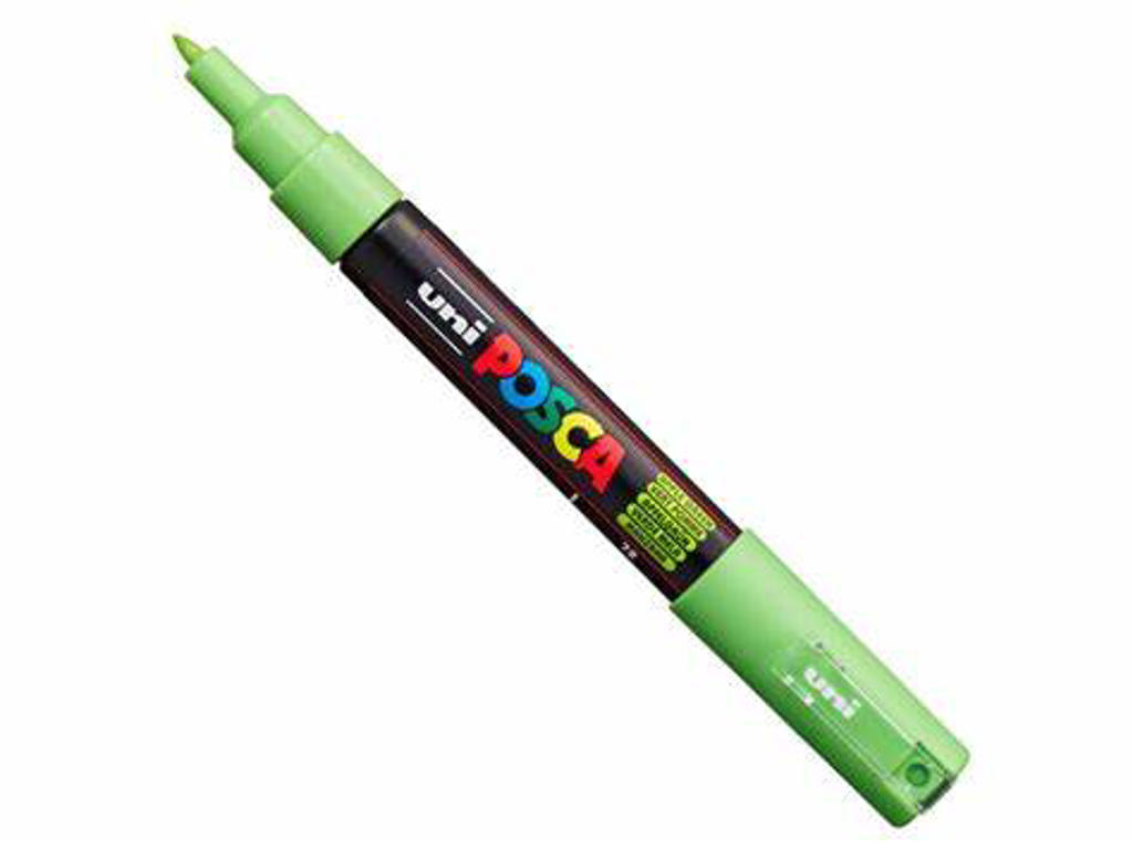 MARKER UNI POSCA PC-1MC APPLE GREEN BULLET 0,7MM 