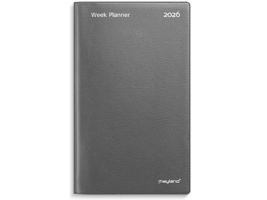 KALENDER MAYLAND 2026 26088100 WEEK PLANNER HØJFORMAT M. 4 ILL. 9,5X16,8CM
