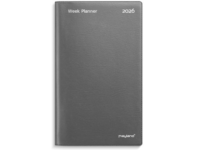 KALENDER MAYLAND 2026 26088100 WEEK PLANNER HØJFORMAT M. 4 ILL. 9,5X16,8CM
