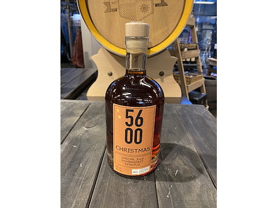 5600 CHRISTMAS ROMBASERET SPIRITUS 50CL. 40%  2025 5. TAPNING