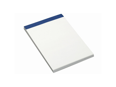 BLOK A6 ULINIERET HVID HÆFTET OG PERFORERET 100 BLADE 400051499