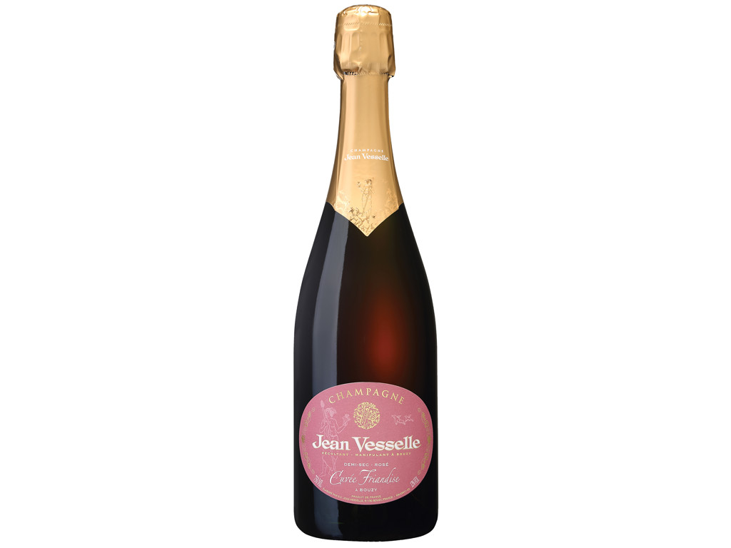 JEAN VESSELLE ROSE DEMI-SEC CUVÉE FRIANDISE BOUZY 12% 75CL.