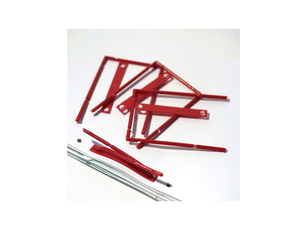 ARKIVERING B-BINDER RØD MED OVERLIGGER OG ETIKET 616309