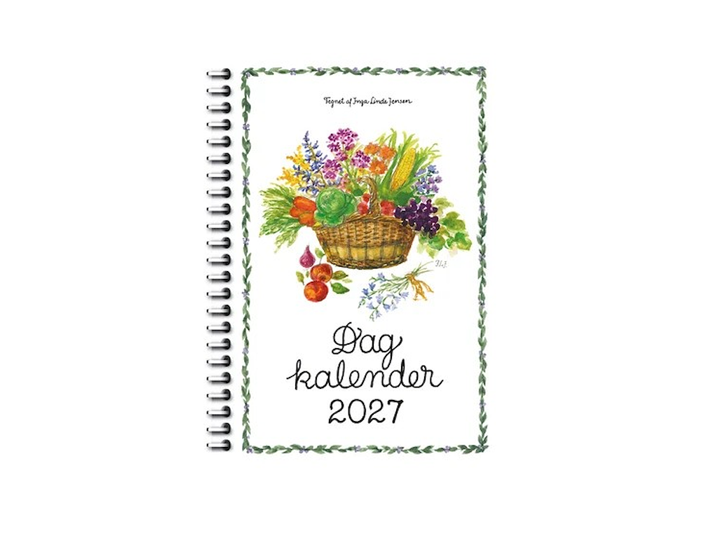 KALENDER PLAKATFORLAGET 2027 DAGKALENDER 13,5X18CM 2751 