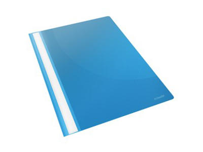 TILBUDSMAPPE ESSELTE VIVIDA A4 UDEN LOMME BLÅ 28322 