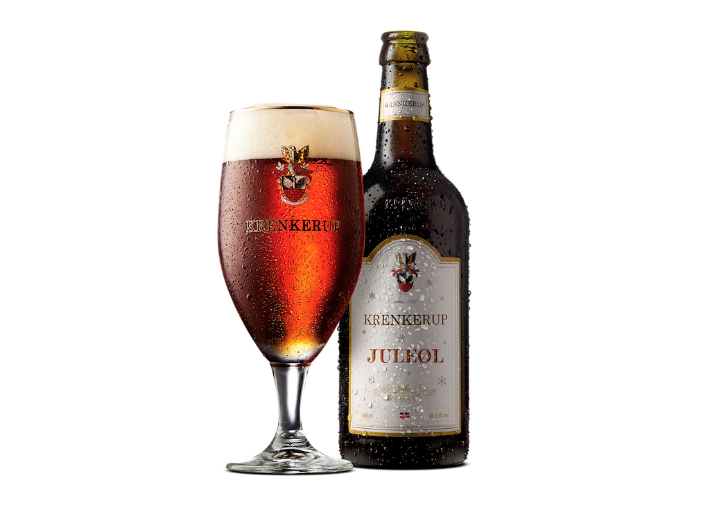 ØL KRENKERUP GODS 50CL. 6,3% JULEØL INCL. PANT