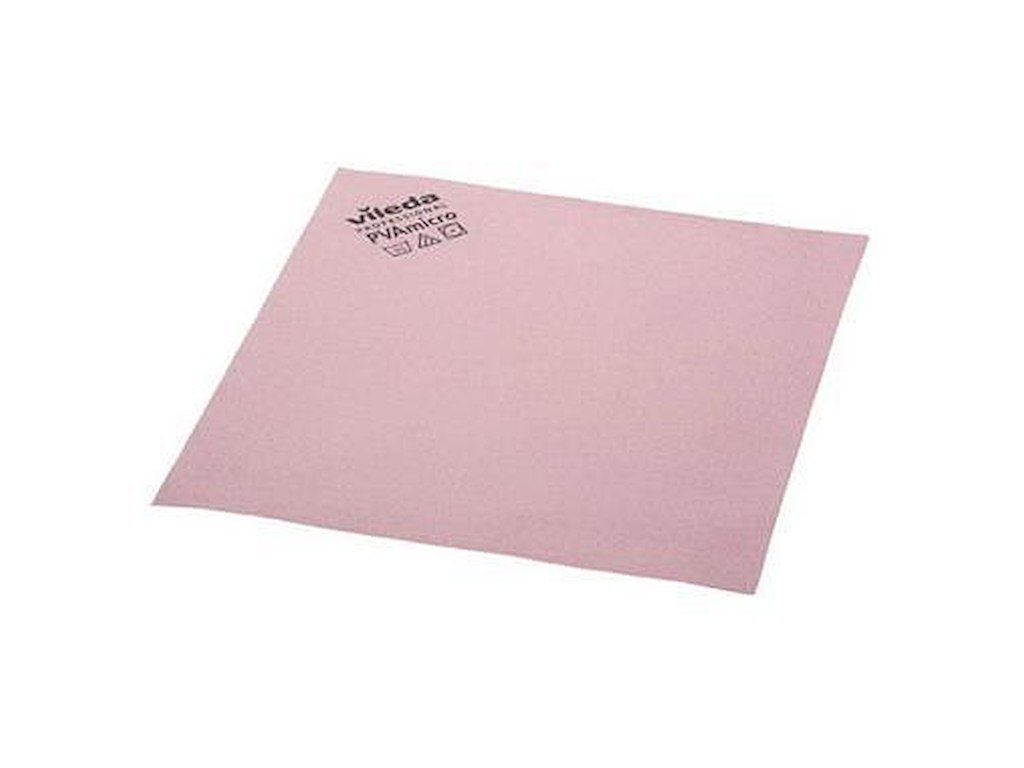 MICROFIBERKLUDE PVAMICRO 38X35CM RØD PK. A 5 STK. 104231