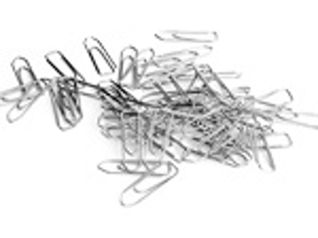 CLIPS ESSELTE 33MM I PLASTDÅSE 500 STK. 30711 