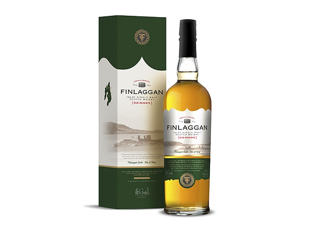 FINLAGGAN OLD RESERVE SINGLE MALT WHISKY 40% 70CL.