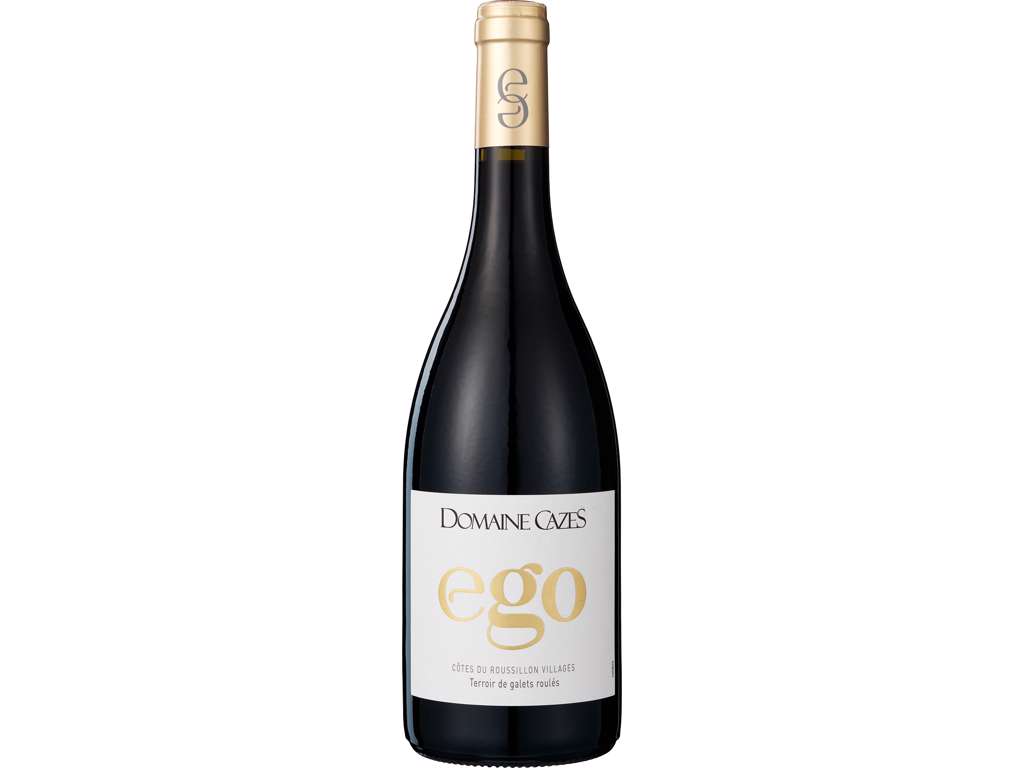 EGO BIO COTES DU ROUSSILLON 75CL. VILLAGES DOMAINE CAZES 2020 14% RØDVIN