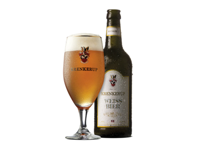ØL KRENKERUP GODS 50CL. 5,1% WEISSBEER INCL. PANT