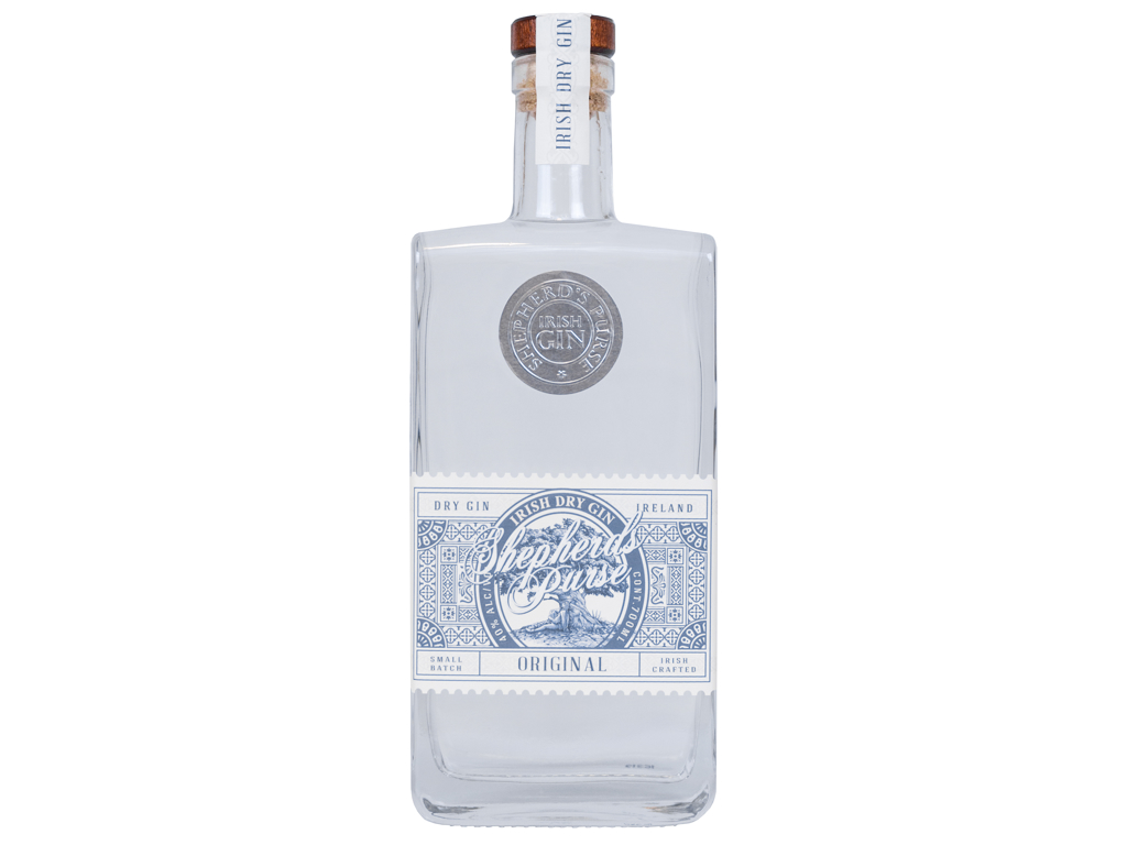SHEPHERDS PURSE GIN 40% IRISH GIN WEST CORK DISTILLERS 40% 70CL. 