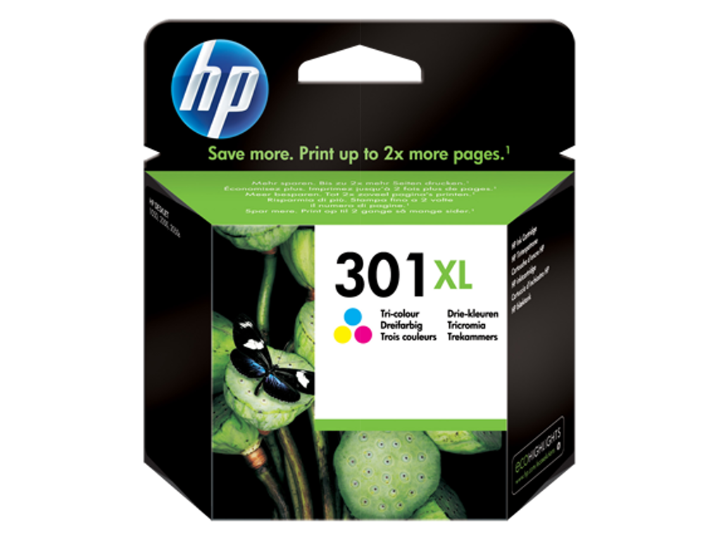 BLÆKPATRON HP 301XL COLOR HPCH564EE 