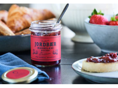 ANNAS GOURMET MARMELADE JORDBÆR 200GR. ØKOLOGISK 