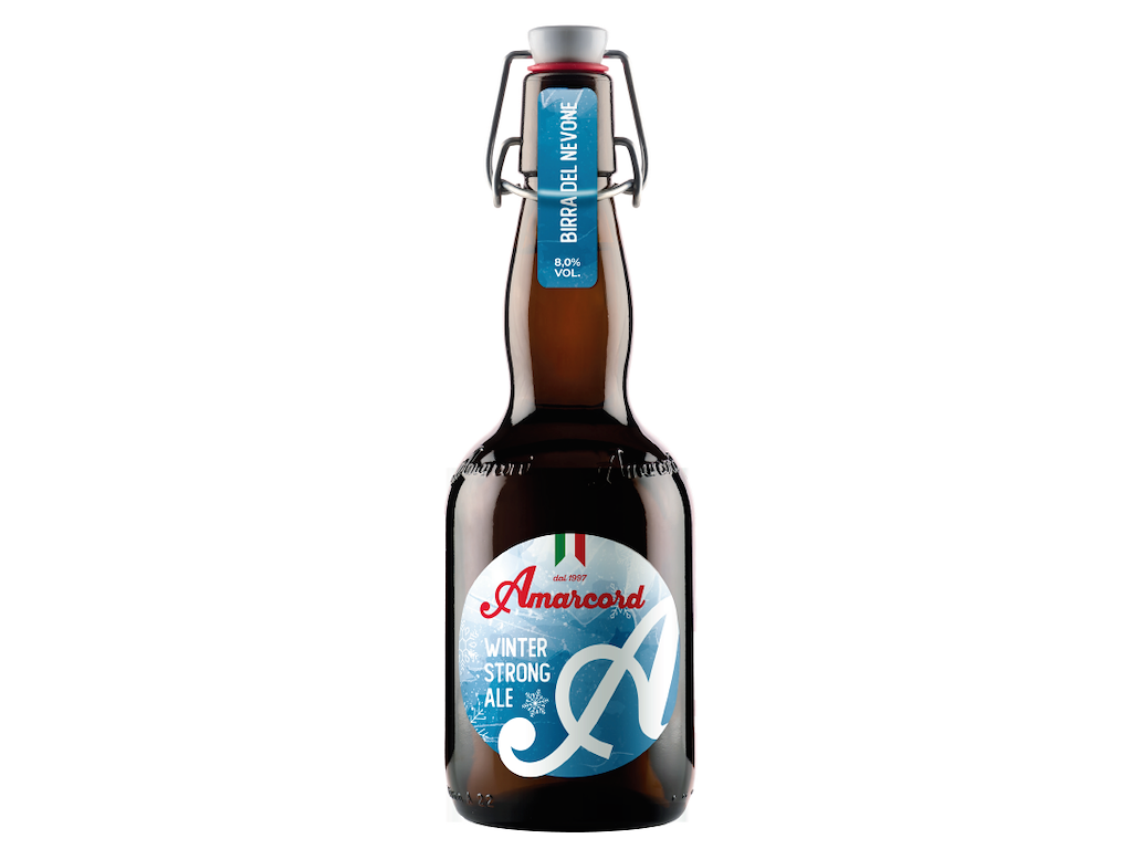 ØL AMARCORD NEVONE WINTER ALE 8% 50CL.  ITALIENSK ØL 