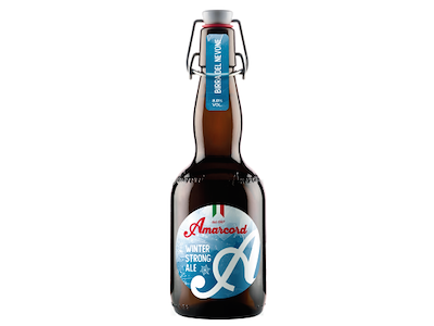 ØL AMARCORD NEVONE WINTER ALE 8% 50CL.  ITALIENSK ØL 