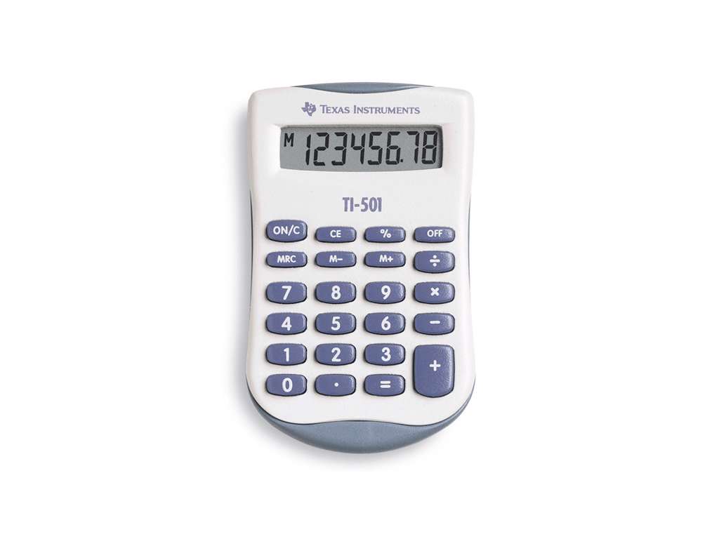 LOMMEREGNER TEXAS TI-501 8 CIFRE  