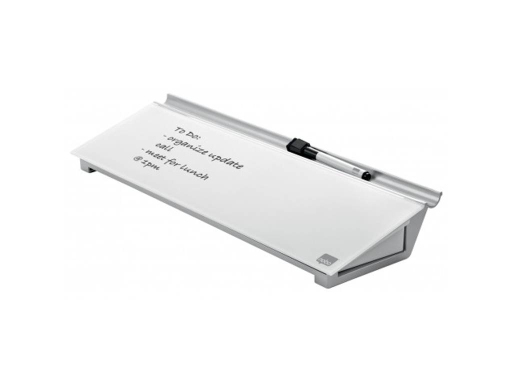 GLASTAVLE DIAMOND SKRIVEBORDSBLOK MED GEMT RUM TIL PEN, CLIPS M.M. LEVERES MED REXL PEN 1905174