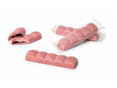 AALBORG CHOKOLADEN CHOKOLADEBAR JORDBÆRCHOKOLADE M. JORDBÆR GANACHE 33GR.
