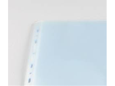 PLASTLOMME A4 HØJFORMAT M. HULLER PÅ DEN KORTE SIDE *** 100206970