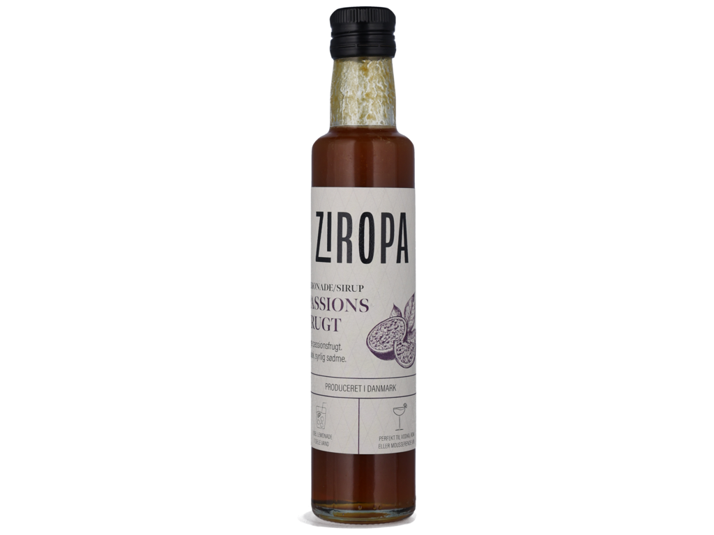 SIRUP ZIROPA PASSONSFRUGT 25CL.