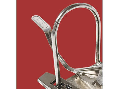 BREVORDNER ESSELTE NO. 1 A4 MED 50MM RYG GRÅ