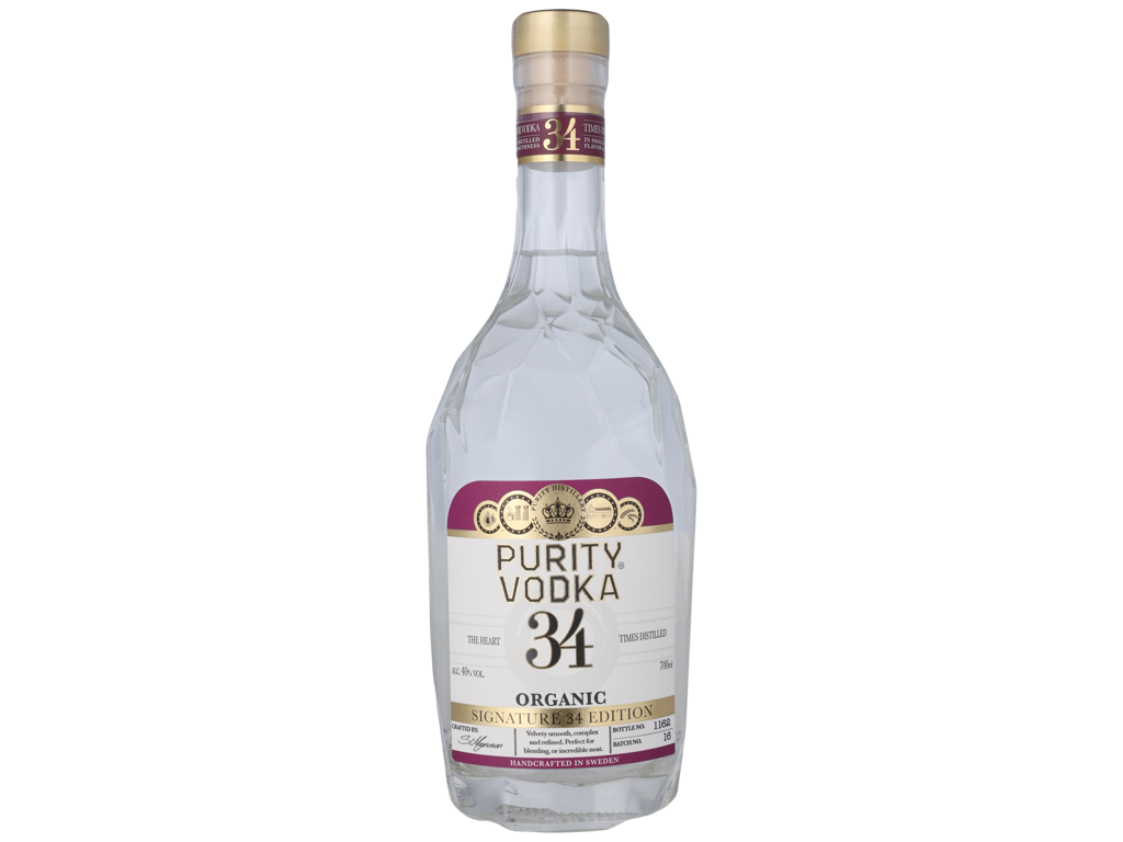 PURITY VODKA 34 40% 70CL.