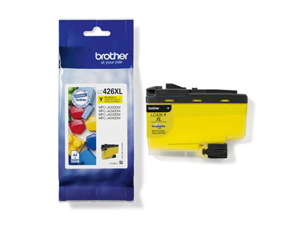 BLÆKPATRON BROTHER LC426XLY YELLOW 5000 SIDER 