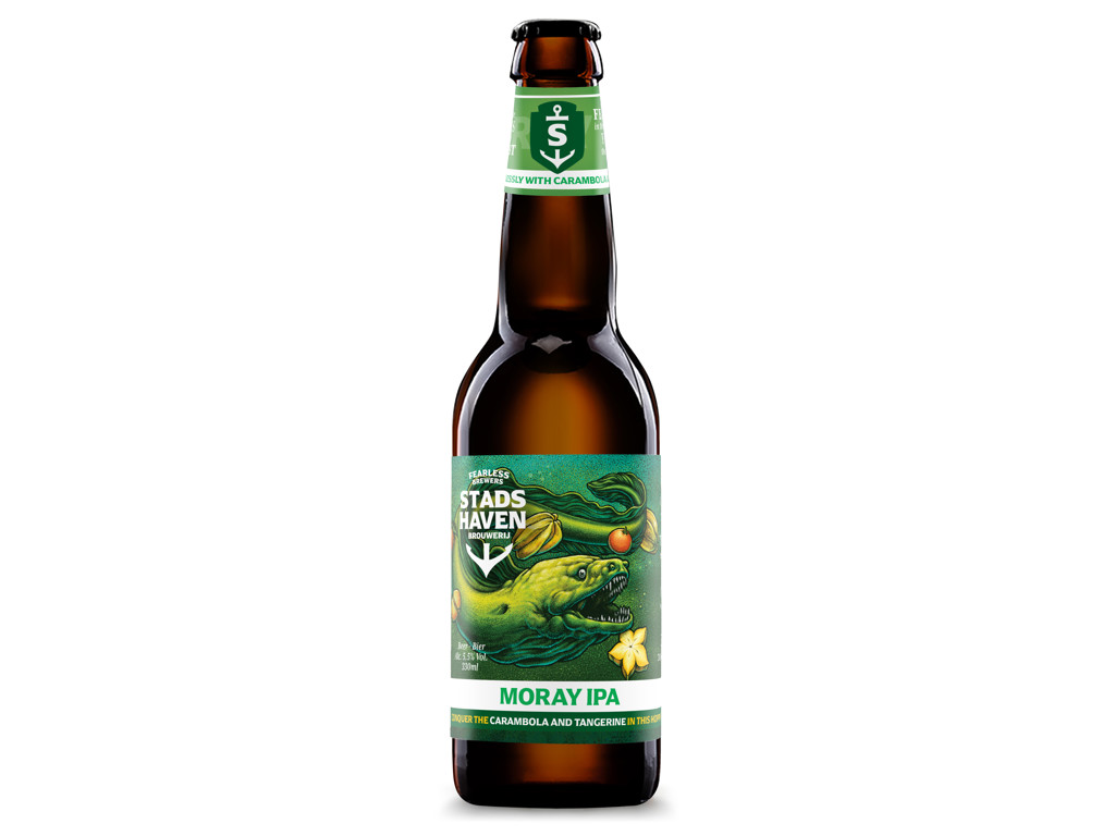 ØL STADSHAVEN MORAY IPA 5,5% 33CL  