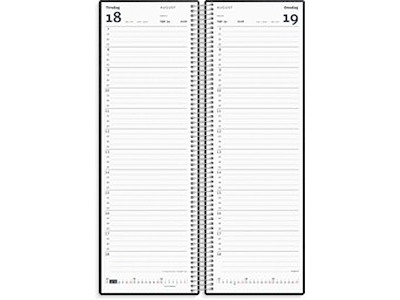 KALENDER MAYLAND 2026 26225000 SPIRALNOTERINGSKALENDER PP-PLAST 32,8X12,7CM