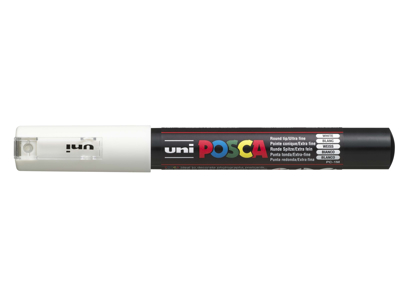 MARKER UNI POSCA PC-1MC WHITE  BULLET 0,7MM 