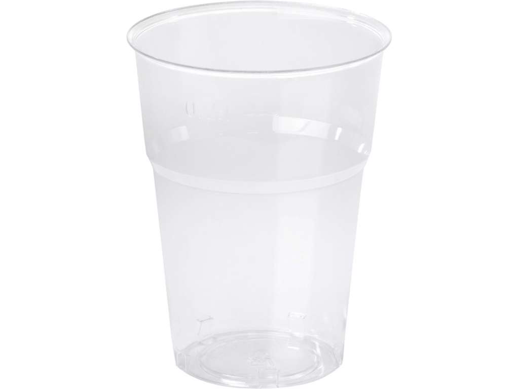 ENGANGSARTIKEL PLASTGLAS 25CL. PS. A 50 STK.  GLASKLAR