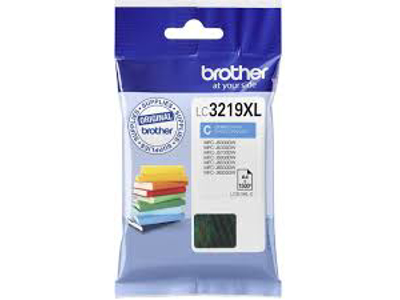 BLÆKPATRON BROTHER LC3219XLC CYAN LC3219XLC OP TIL 1500 SIDER 