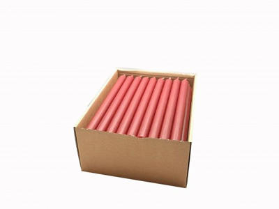 LYS RUSTIKLYS 2,2X30CM., CA. 11 TIMER BRÆNDETID ASS. FARVER 