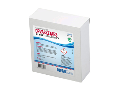 OPVASKETABS CLEANLINE ALL-IN-ONE 80 STK. SVANEMÆRKET 20367 ***