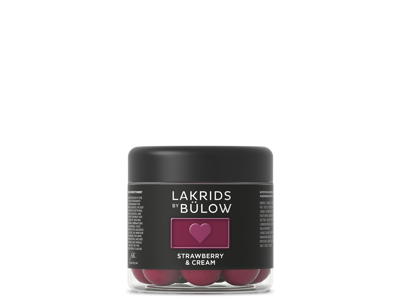 LAKRIDS BY BÜLOW SMALL LOVE STRAWBERRY & CREAM 125GR.  