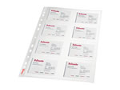 VISITKORTLOMME A4 TIL 16 VISIT- KORT, POSE MED 10 LOMMER 900100