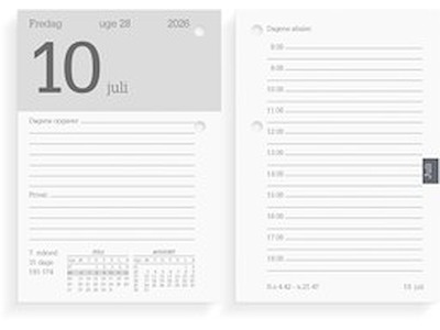 KALENDER MAYLAND 2026 26140000 BLOKKALENDER 8X11,5CM 