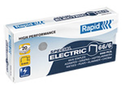 HÆFTEKLAMME RAPID STRONG 66/6 GALVANISERET 5000 STK/PK 24867800