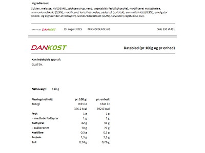 LAKRIDSERIET MILAN SALMIAK LAKRIDS 110GR. 